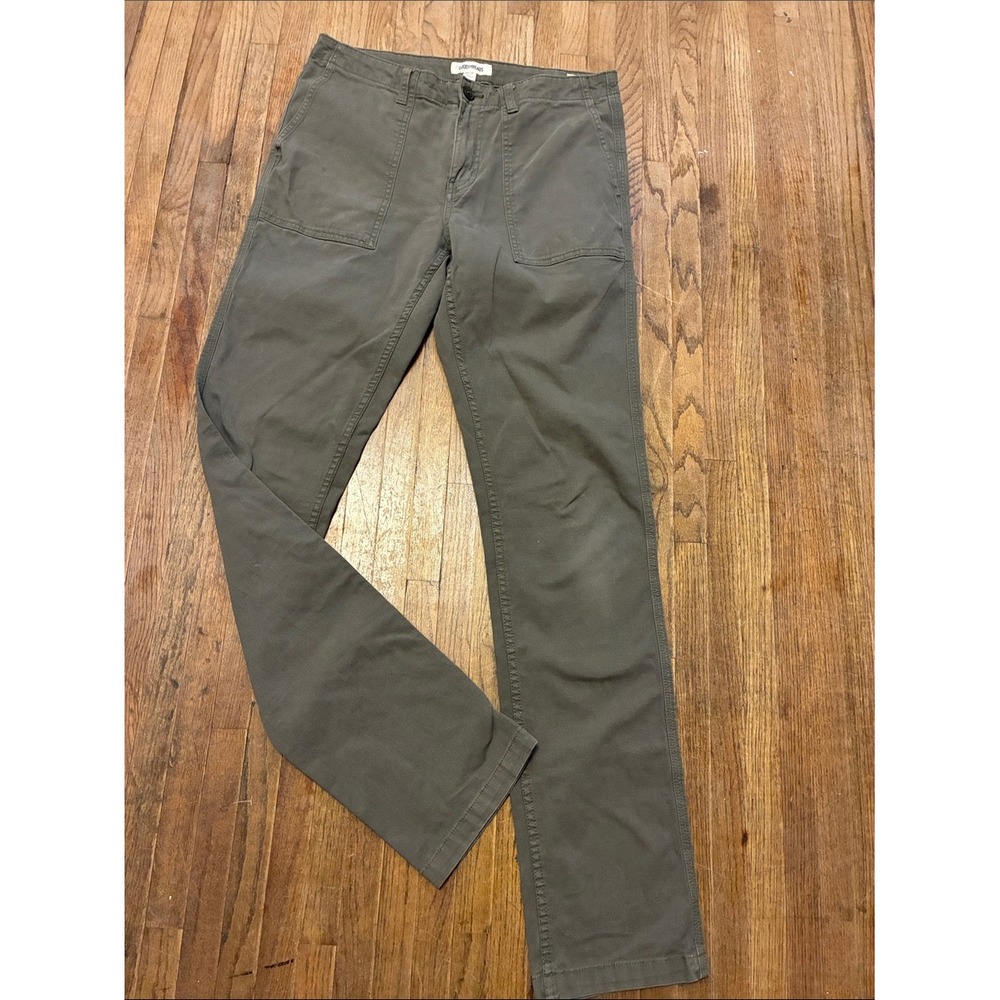 Goodthreads Olive Green Cotton Utility Pants 31